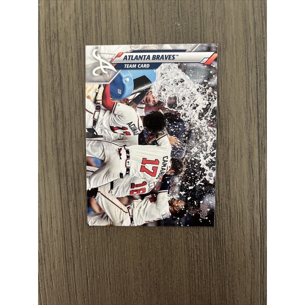 2020 Topps #218 Atlanta Braves
